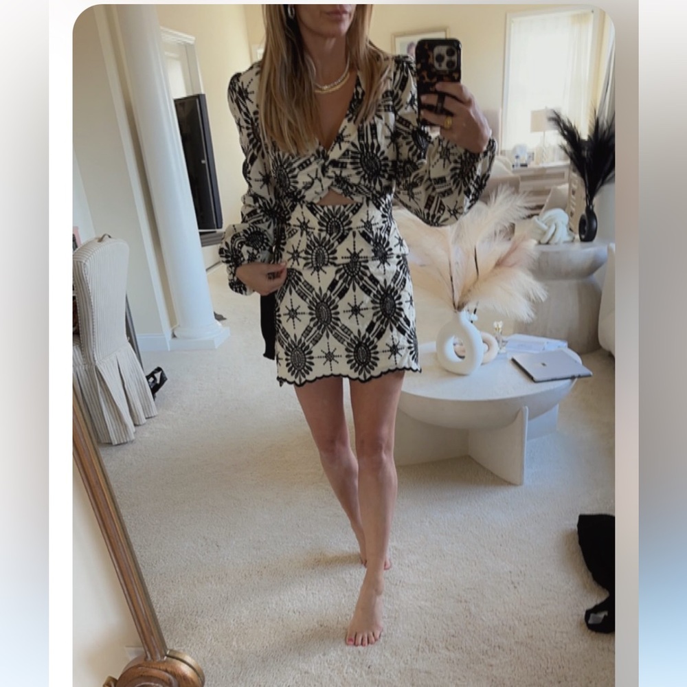 Allison New York black and white (NEW with TAGS) dress. Size 0